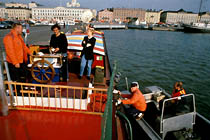 ARRIVEE A HELSINKI